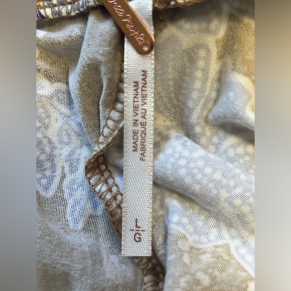 Free People Floral Make a Statement Flare Pants - Picture 7 of 9